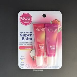 eos 24H Moisture SuperBalm- Coconut Milk & Honey Apple, Lip Mask, Day or Night